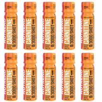 Skystas L-karnitinas Nutrend Carnitine 3000 Shot 60 ml, apelsinų skonio