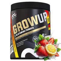 L-glutamino milteliai Muscle Clinic GrowUP 300g braškių-citrinų