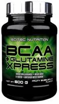 Aminorūgščių milteliai Scitec Nutrition BCAA + Glutamine Xpress 600g Citrus Blend