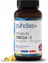Maisto papildas Omega 3 180 EPA 120 DHA 80 kapsulių Finlandia Premium