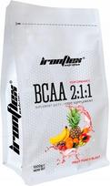 BCAA 2:1:1 maisto papildas IronFlex, vaisių skonio, 1000 g