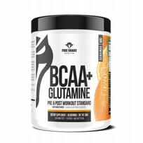 Aminorūgščių milteliai BCAA + Glutamine Fire Snake Nutrition 500 g apelsinų skonio