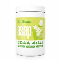 Aminorūgščių milteliai GymBeam BCAA Hydrate su elektrolitais ir vitaminu B6, 375g, žalių obuolių skonio
