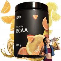 Aminorūgštys KFD Premium BCAA 2:1:1 400g apelsinų-citrinų, 80 porcijų