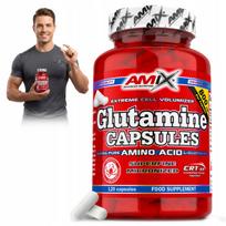 Glutaminas 120 kapsulių L Glutamine 800 mg