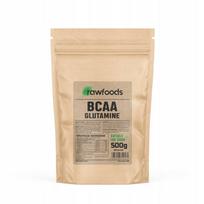 Aminorūgštys RAWFOODS BCAA Glutamine 500g