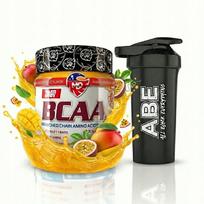 Aminorūgščių kompleksas MLO NUTRITION BCAA PRO 2:1:1 + GLUTAMINE 454g Sicilian Orange su plaktuvėle