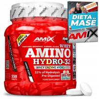 Aminorūgščių kompleksas Amix Hydro Amino 32 su BCAA, EAA ir glutaminu
