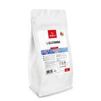 Aminorūgštis LiteFOOD L-Glutamine, braškių skonio, 500 g