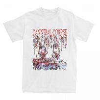 Vyrai Moterys Cannibal Corpse Butchered At Birth Marškinėlių Aksesuarai Grupė Grynos Medvilnės Marškinėliai Drabužiai Humoristiniai Marškinėliai Su Spauda S balta