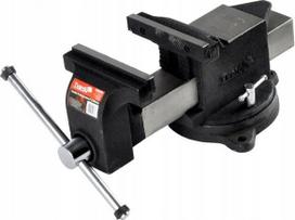 Tvardy Tugev metallist laua vise 4" T00200, 100mm, 65mm, 100mm, 63x45mm, 360° pööramine, 3 kinnitusauku