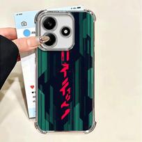Cyberpunk Aesthetics Plating Phone Case For Xiaomi Poco X5 X6 X7 X8 Pro Max F8 Ultra F7 M8 M7 M5S Redmi 15C 15 14C 13C 13 X3 12C Xiaomi Poco F8 Ultra