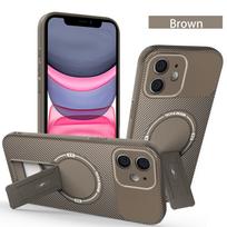 For iPhone 13 Pro Max Case iPhone 12 Phone Case iPhone 11 Cover iPhone 12 Pro 13 P Magnetic Mounting Bracket Protect Back Cover iPhone 12 gray