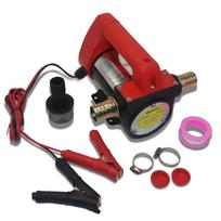 DC 12V/24V 220V Electric Oil Pump Self Priming For Diesel Kerosene Transfer Fuel Oil Well Water Pump 50L/min Forward And Reverse DC 12V
