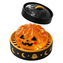 Naujas Helovino koldūno spaudžiamas minkštas žaislas, mielas lėtai kylantis spaudžiamas streso malšinimo sensorinis žaislas, minkštas Kawaii Helovino Fidget žaislas black