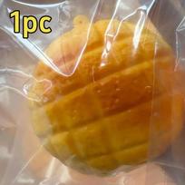 Pineapple Bun Squishy Stress Ball Moldable Food-Shaped Squeeze Toy ASMR Sensory Anti Stress Fidget Ball for Office Desk Gift orange