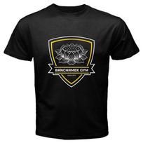 New BANCHAMEK GYM Buakaw Por Pramuk Muay Thai Mens Black Size S-3XL L black