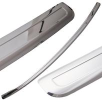 Nissan Qashqai J10 07-14 Rear Sill Trim Cover, Steel Chrome
