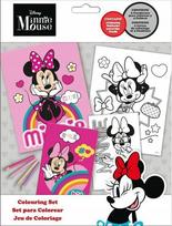 Minnie Mouse spalvinimo knygelė ir pieštukai