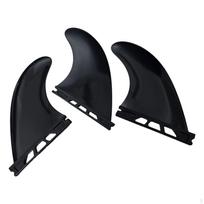 3 Pieces Surfing Surfboard Fins Quick Release Durability Premium Replace Accessories juoda