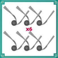 Fit For Roborock Q10 X5/Q10 X5+/Q10P/Q10P+/Q10 PF/Q10 PF+/Q8/Q8+/Q8 Max Pro Parts Main Side Brush Filter Mop Cloth Dust Bag Kits gray