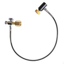 CO2 baliono papildymo adapterio priedai 24 colių žarna BP 1600 bar vožtuvas Pildyti sodos baką, WP 6 4 W21.8