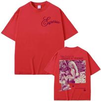 Pop Singer Sabrina Carpenter Short N Sweet Album Tour Concert TShirt  Unisex Trendy Vintage Oversized Aesthetic Tshirt S red