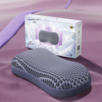 Wing Sleeper Butterfly TPE Latex Neck Support Pillow pilka spalva