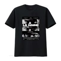 La Haine Filmo Plakato Įkvėpti Marškinėliai Vintažinė Kino Estetika Mėgėjams vyriškas Laisvalaikio Viršutinė Dalies XS black