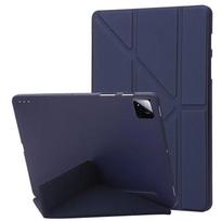 Case for Xiaomi Pad 8 Pro Tablet 11.2  MiPad 7 6 5 Pro PU Leather Y Folding Soft Silicone Multi-Angle Stand Funda for Redmi Pad Pro SE Tablet Cover Mi Pad 7 7 Pro 11.2 tamsiai mėlyna spalva
