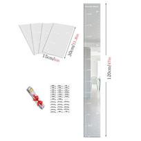 Dėlionės veidrodžio augimo diagrama Veidrodinio augimo diagrama sienai augti diagrama veidrodinė sienelės auginimo diagrama veidrodis vaikams – ūgis A white