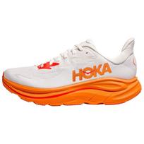HOKA ONE ONE Clifton 10 Frost Orange Zest Women's 1162031-FGZ 38 white