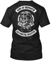 Sons Of Ibuprofen Arthritis Chapter T-Shirt Unisex Size S to 4XL S gray