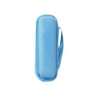EVA Hard Shell Translator Pen Storage Bag Mesh Storage with Zipper Insulin Storage Case Simple Pen Pencil Case School mėlyna