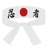 Japoniška galvos juosta Hachimaki Galvos juosta Sushi šefo Karate Bandana Galvos juostos Galvos apdangalai Samurajaus galvos juosta Sportas Pratimai Didmeninė prekyba black