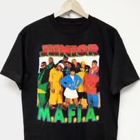 Junior Mafia Rap Tee vtg 90 ny hip hop graphic t-shirt streetwear biggie lil kim 3XL red