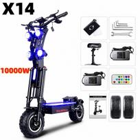 Atnaujintas X14 Aliuminio lydinio NFC Išmanusis valdymas 72V40AH10000W 14 colių Off-road Padanga Greitis 90KM/H Elektrinis paspirtukas X14 NFC10000W60V50AH-YY