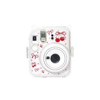 Waterproof Protective Hard Case for Mini 12 Camera Scratch Resistant Shell Pouch Cartoon Print Design Strap not included white
