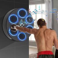 2026 Karšta!! Muzikinė bokso mašina su bokso pirštinėmis Bluetooth išmanioji bokso treniruoklis vaikams ir suaugusiems Sieninis bokso treniruoklis Namams Biurui Sporto Salei Bokso treniruočių įranga
