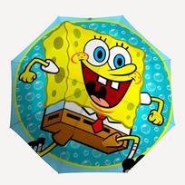 1pc SpongeBob Automatic Umbrella 8-Bone Design Compact Gear for Outdoor Travel, Perfect Helloween Chrismas Gift for Friends or Family yy250903218 yellow