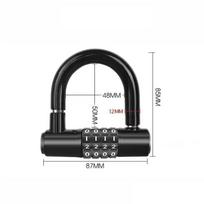 U-shaped 4 Digit Number Combination Password Lock Outdoor Travel Gym Safety Code Lock juoda