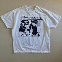 Sonic Youth Goo T Shirt Album Promo Cover Style Raymond Pettibon Retro Band Tee 3XL white