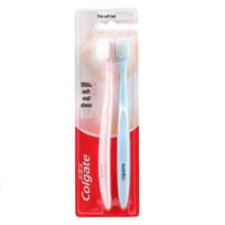 Colgate Ultra-Dense Wide Soft Bristle Toothbrush (2-pack) white