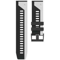 22 26mm Silicone Watchband Strap For Garmin Fenix E 8 8Pro 7X 7 Pro 5X 5Plus 6X 6 Epix Pro Smartwatch Wristband Easyfit Bracelet QuickFit 22mm black