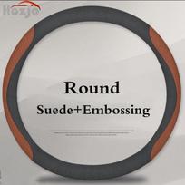 Car Steering Wheel Cover for Kia Sportage EV9 Bongo 3 Ceed Stonic Proceed Sorento Niro Soul Carnival Stinger Rio Accessories kxnhz00 black