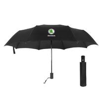 Men Women Umbrella Fully Automatic Reverse Folding Umbrella Windproof For Skoda Octavia Fabia Kamiq Kapoq Kodiaq Rapid SCALA MK2 usbn43 black