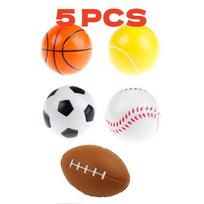 Toys Toys 6 Pcs Stress Ball Anxiety Relief For Boys  Girls Girls Squeeze Ball That Relieves Stress interesting Children yellow