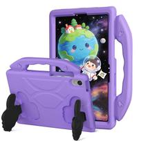 Vaikams skirta dėklas Galaxy Tab S11 S10 Lite/S10 FE 2025 & S9 FE/S9/S8/S7 10.9 /11  SM-X730/X736/X400/X520/X510/X710/X700/T870 (Lilac,S9 11 X710 X716 X718) šviesi violetinė