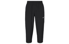 Nike Dri Fit Megztos kelnės vyriškos juodos S white