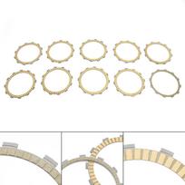 Sankabos trinties plokštelių komplektas, tinkamas Suzuki DL1000 V-Strom 1000 SV1000S 2003-2007 beige
